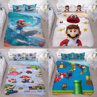 mario super mario 馬里奧 瑪麗奧 床單套裝 床上用品 枕頭袋 瑪利歐 床笠 被套 公仔 禮物 送禮 枕套 日用品 實用 生日禮物 聖誕禮物