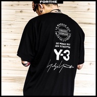 Y-3 ADIDAS Oversized T-shirt 280G Heavy Cotton T-shirt ADIDAS Y-3 Yohji Yamamoto Adidas T-shirt Mens