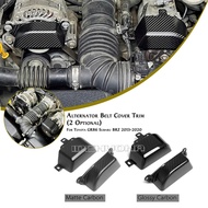 2pcs Car Engine Alternator Pulley Belt Cover Trim For Subaru BRZ Toyota GT86 2013-2020