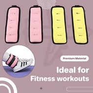 [themremain]-2 Pairs Ankle and Wrist Weights Modularized Weight Straps (0.25kg/0.5kg Each) for Yoga 