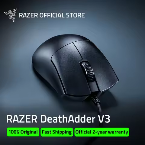 Razer DeathAdder V3 Lightweight Esports 8KHz USB Wired Gaming Mouse