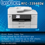 BROTHER MFC-J3940DW A3 PRINTER INKBENEFIT Automatic Duplex Print/Copy/Scan/Fax ( Up to A3 ) J3930 J3