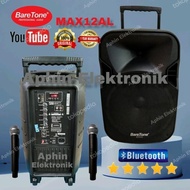 Speaker Portable Bluetooth BARETONE 12 inch MAX12AL