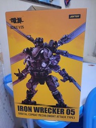 JOYTOY（暗源）1/25 比例機甲模型 IRON WRECKER 05「軌道作戰機甲（夜襲型）ORBITAL COMBAT MECHA (NIGHT ATTACK TYPE) （display o