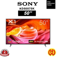 SONY KD-50X75K 50'' UHD 4K GOOGLE TV KD50X75K X75K Smart Android Television 电视机