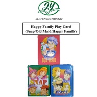 Happy Family Play Card ( Snap/Old Maid/Happy Family )