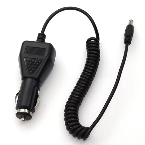 Baofeng Car Charger Cable Line 12-24V Input 10V Output For BF-UV-5R UV-82 GT-3 UV-9R Plus XR Walkie 