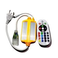 RGB LED STRIP CONTROLLER AC 220V RGB SMD 5050 LED STRIP REMOTE/