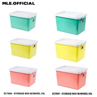 Century Storage Box With Wheel 33L 50L Box Roller 50Liter 33Liter Kotak Penyimpanan Roda VEC7888 VEC