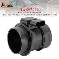 Areyourshop Mass Air Flow Meter Sensor for Mercedes-Benz A B W245 W169 5WK97026