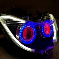 YAMAHA NMAX - LAMPU DEPAN HID PROYEKTOR ANGEL EYES DEVIL EYES ( PROJIE