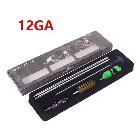 Tactical 12GA 20GA 16GA Gun Cleaning Kit Barrel Bore Tube Brush Cleaner For Shotgun Mossberg 500 590