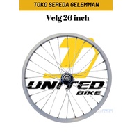 Bicycle rims one set size 26