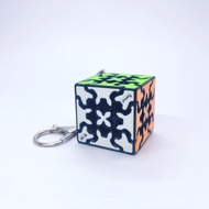 keychain Rubik's cube Strange Good Quality Gear Qiyi 3x3 Stickerless Magic rubix SharkRubik