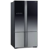 Hitachi R-WB850P5M XGR Fridge 4 Doors G700L Inverter Bottom Freezer Glass Grey 2 Tone
