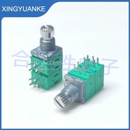 1Pcs/Lot 09 Type Precision Potentiometer 4 Link 12Pin B50K Power Amplifier Audio Speaker Volume Pote