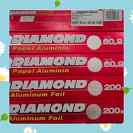 Diamond Aluminum Foil Size 12 Inches*60.9 Meters 200 Sq Ft.