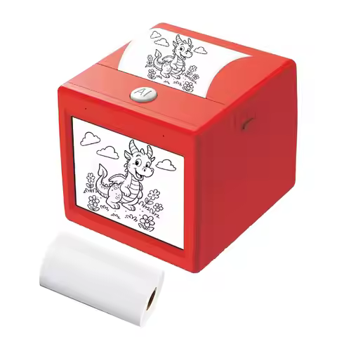 Stickerbox Printer Inkless Portable Instant Smart Machine Portable Thermal Stickerbox Printer For Ki