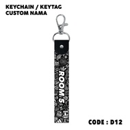 Keychain Cute Keychain Couple Matching Keychain Custom Nama Diy Name Customized Keychain
