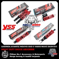 YSS TOP PLUS / PRO PLUS / G-PLUS DOUBLE TUBE SHOCK ABSORBER FOR EGO AVANTIZ LAGENDA NOUVO VARIO WAVE