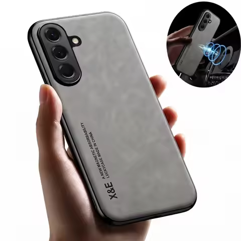 For Samsung Galaxy A57 A27 A37 A17 5G A07 4G Case Luxury Magnetic Leather Soft Phone Cases for Sumsu