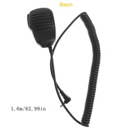 Amon 3 5mm Handheld Speaker Mic PPT For Yaesu VX-1R VX-2R VX-5R FT-60R VX-150 FT-250