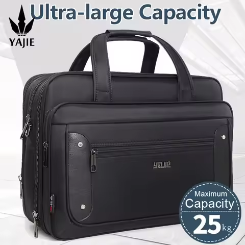 Large Capacity Briefcase Bag Men Business Bag 14inch 15.6 inch 17 inch 19 Laptop Bag Shoulder Bags C