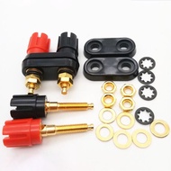 Speaker banana plug BINDING POST terminal connector banana socket Dual Female Banana Plug
