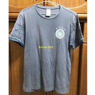 adidas 德國足球隊 Deutsch Fussball Tshirt T恤 灰 尺寸Size: M