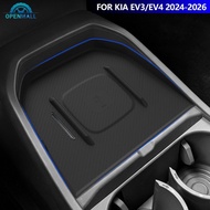 OPENMALL Car Interior Dashboard Wireless Charging Mat Protection Non-Slip Mat Silicone Pad for Kia E