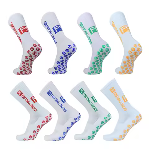 Football Socks Running Socks Anti Slip With Rubber Pad For Men / Women Professional Competition Trai