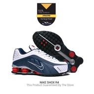 Sepatu Nike Shox R4 Navy White BNIB Verified Store Guarantee