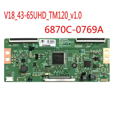 6870C-0769A V18_43-65UHD_TM120_v1.0 logic board 4K t-con for 43 inches, 55 inches, 65 inches