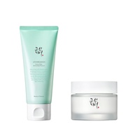 Beauty of Joseon Green Plum Refreshing Cleanser Gel with Dynasty Cream Hydrating Face Moisturizer fo