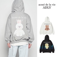 [ acme de la vie ADLV ] BASIC LOGO WITH LINE FRIENDS HOODIE ZIP UP