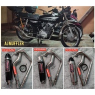 ✥☸▣Honda TMX Alpha 125 155 Barako 175 full set muffler With free silenc