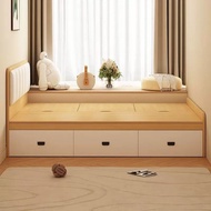 榻榻米 收納床Storage bed  高箱儲物床 High-box storage bed  地台床 單人床 雙人床架 Hydraulic bed油壓床 床架 牀 bed 牀架 床褥 3尺 4尺 5