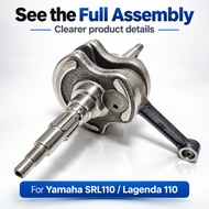 Crankshaft assembly for Yamaha SRL110 / Lagenda 110