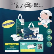 BZU BZU VelvetBreeze Baby Diapers