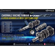 CARDINALS RACING GEAR BOX SET 6SPEED Y16ZR Y15ZR FZ150 GEARBOX SIX SPEED 6 SPEED V1 V2 V3