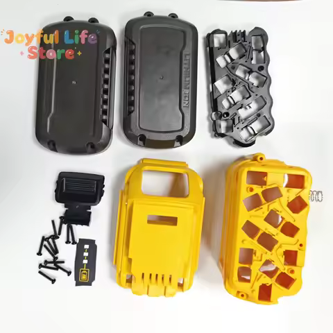 1 Set 60V Lithium Battery Casing Housings Screw 15 Cells 21700 DCB606 DCB609 Battery Storage Box Pla