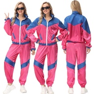 Carnival women Hippie Costumes  Vintage Party 70s 80s Rock Disco Clothing Suit Cosplay Halloween Out