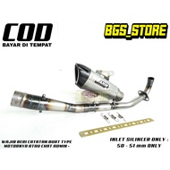 AHM racingknalpot for Jupiter Z Jupiter Z1/ Vega R/ Vega/ ZR Vega/ Force kripton/ Supra X/ Supra X 1