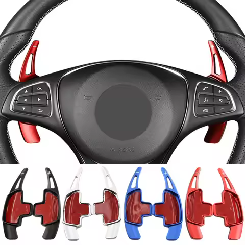 For Mercedes Benz C E Class W205 W213 MB GLE C292 W166 W167 2016-2021 Car Steering Wheel Paddle Shif