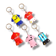 GANTUNGAN Jersey Rubber Keychain Name Of Inter Miami Messi Football Club, Ronaldo Al Nassr, Salah Liverpool