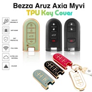 Perodua Myvi Perodua Bezza Perodua Aruz Axia Keyless / Smart Entry / Push Start TPU Remote Key Cover