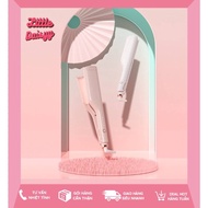 Hippie water wave curling iron 2/3 axis LCD screen 4 customizable heat levels with ceramic coating t