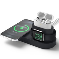elago MS MagSafe Charging Hub Trio1 แท่นชาร์จ MagSafe Apple Watch และ AirPod Pro ระดับพรีเมี่ยม