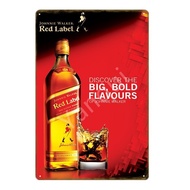 New Keep Walking Johnnie Walker Whiskey Beer Metal Tin Signs Red Bule Gold Label Wine Wall Poster Bar Pub Party Home Sig