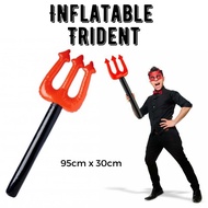 [SG Stock] Devil Inflatable Trident Pitch Fork Halloween Accessories Props Dress up Costume Play